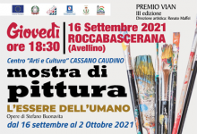 Roccabascerana|III edizione del Premio VIAN, una mostra di pittura dell’artista Bonavita