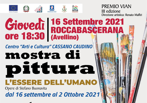 Roccabascerana|III edizione del Premio VIAN, una mostra di pittura dell’artista Bonavita
