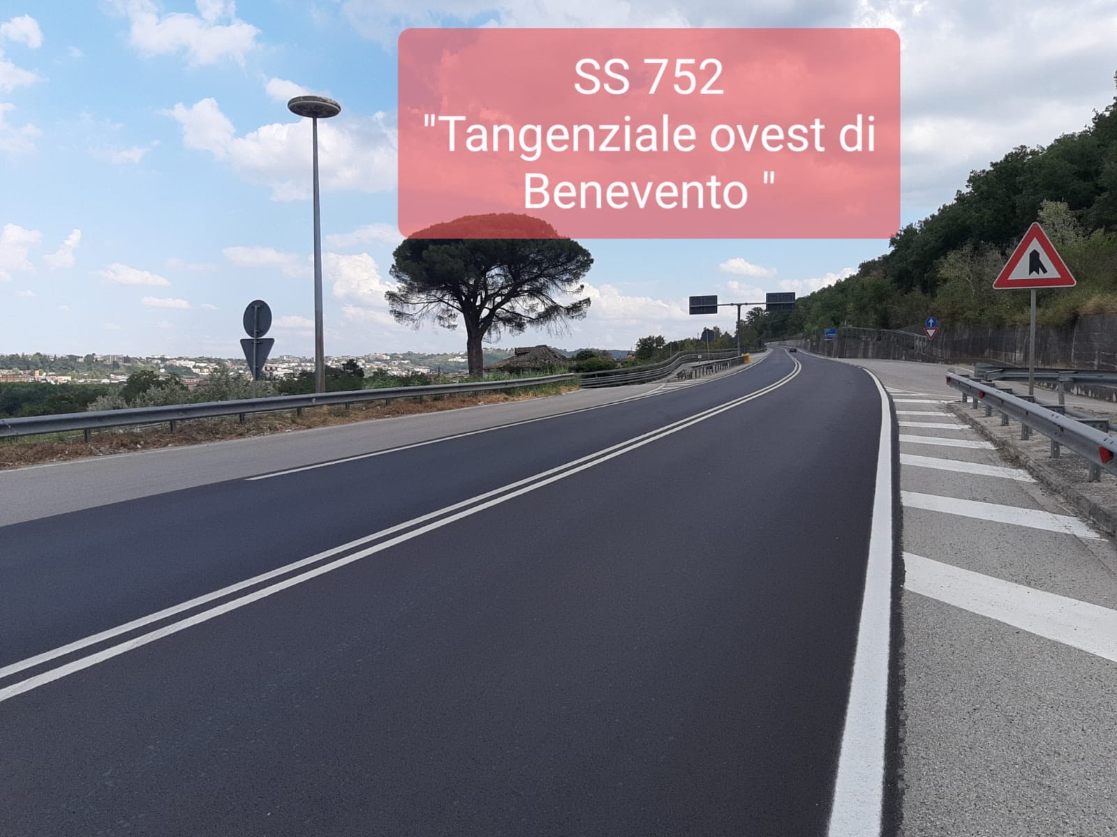 Mastella: ringrazio l’Anas per i lavori di rifacimento delle pavimentazioni stradali