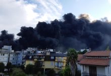 Airola|Vasto incendio nella zona industriale. In fiamme capannoni della SAPA