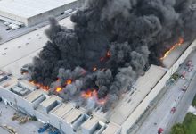 Incendio Sapa, interviene l’Arpac: “Non risulta presenza fibre di carbonio nello stabilimento”
