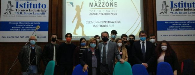 Dal “Global Teacher Prize” alle borse di studio: Mazzone premia undici studenti sanniti [FOTO]