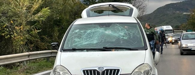 Montoro| Scontri sul raccordo tra tifosi di Avellino e Paganese, un ferito