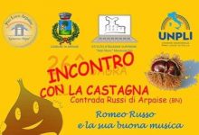 Ad Arpaise l’incontro con la castagna