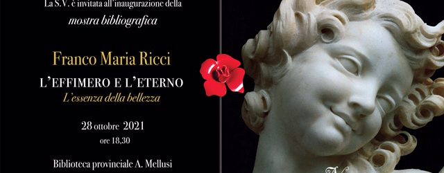 Benevento|Alla Biblioteca Provinciale si inaugura la mostra dedicata a Franco Maria Ricci
