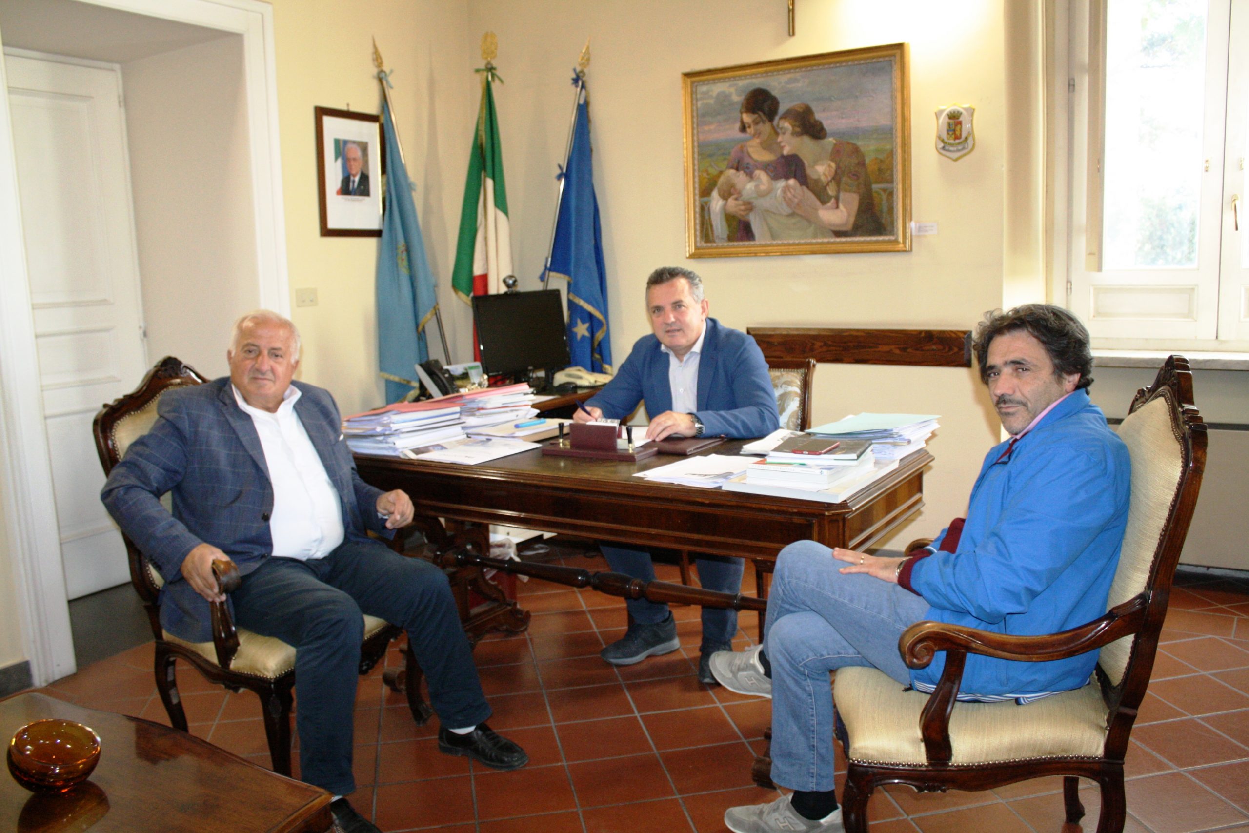 Il Presidente Di Maria incontra gli amministratori di San Lorenzello