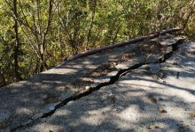 San Leucio del Sannio,sopralluogo della provincia e sindaco Iannace