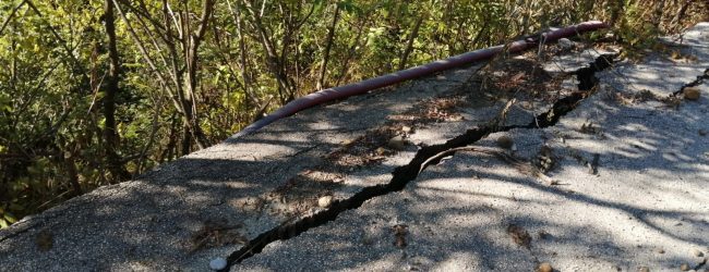 San Leucio del Sannio,sopralluogo della provincia e sindaco Iannace