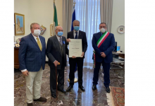 Alla Prefettura di Benevento la consegna dell’Onoreficenza di Cavaliere a Raffaele Viggiano