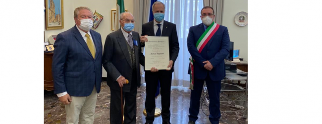 Alla Prefettura di Benevento la consegna dell’Onoreficenza di Cavaliere a Raffaele Viggiano