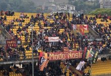 Benevento, il ricordo della Curva al tifosissimo Gerardo De Figlio