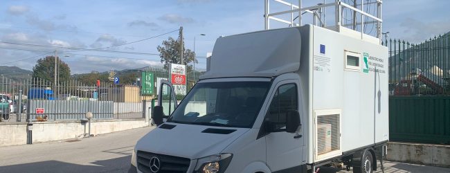 Inquinamento atmosferico nell’area dell’Alto Sarno, 2 laboratori mobili attivati a Solofra e Montoro