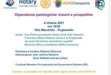 Puglianello|Il Rotary Club Valle Telesina organizza un convegno su “Dipendenze patologiche: traumi e prospettive”