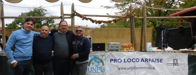 Buona la prima per l’incontro con la castagna ad Arpaise