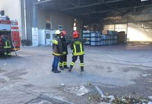 Il giorno dopo l’incendio di Airola