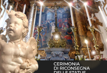 A Guardia Sanframondi cerimonia di riconsegna delle statue degli Angeli