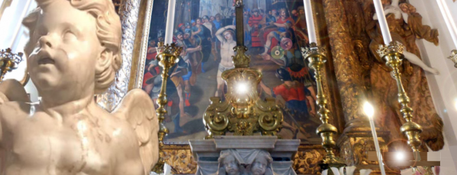 A Guardia Sanframondi cerimonia di riconsegna delle statue degli Angeli