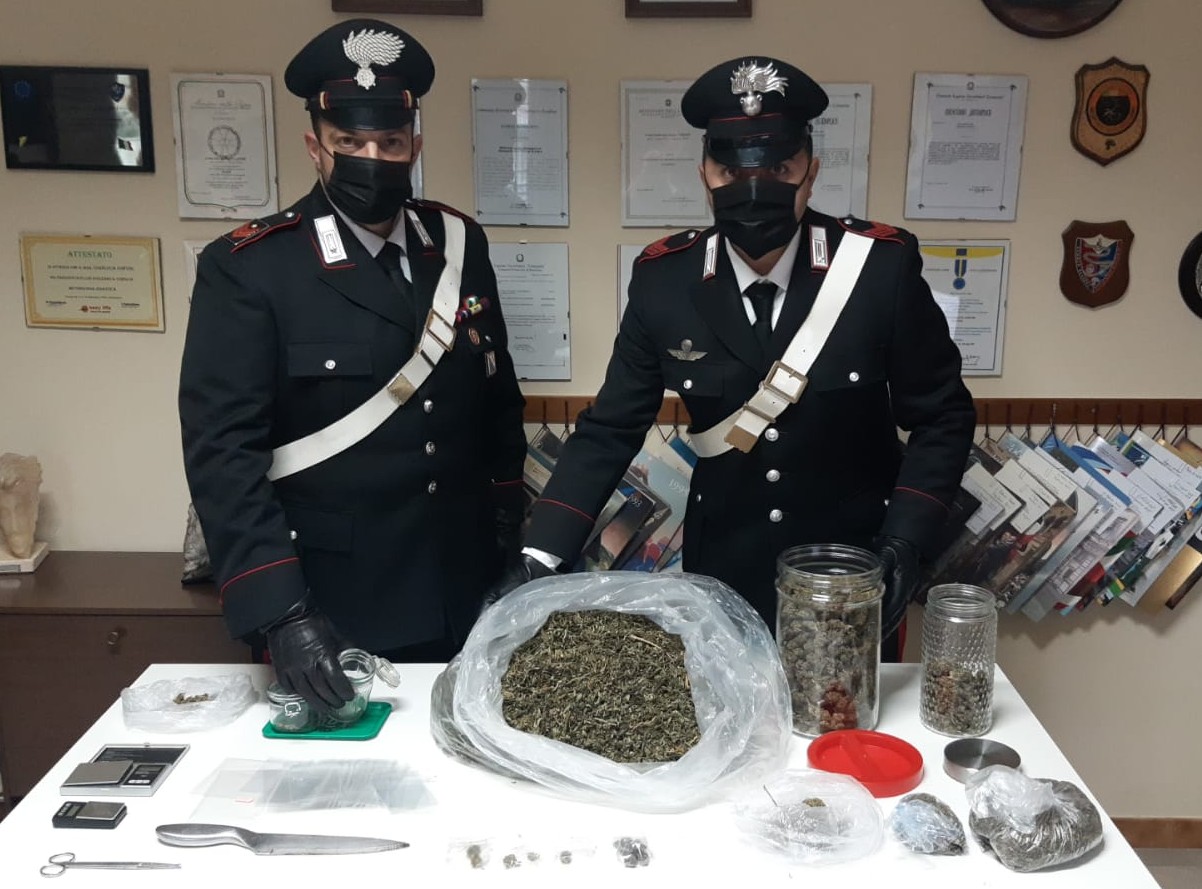 Droga, a Ceppaloni arrestati padre e figlio