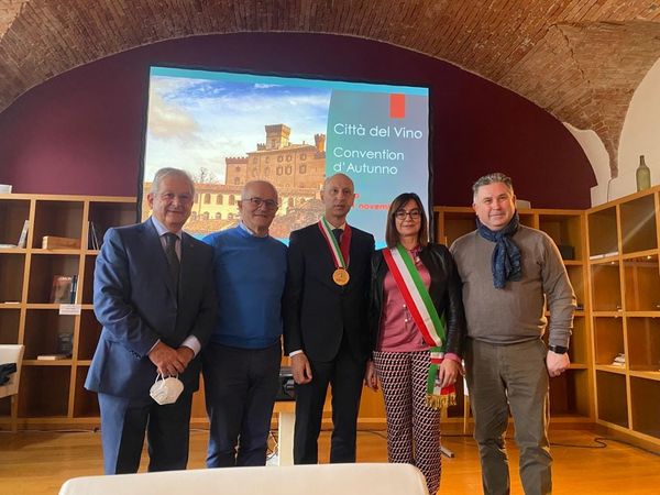 Floriano Panza rieletto all’unanimità Revisore dei Conti “Associazione Città del Vino”