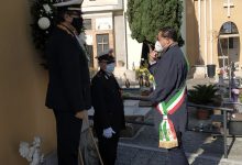 Telese Terme, deposta corona di fiori nel cimitero cittadino