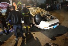 San Lorenzello: si ribaltano con auto, ferite due sorelle