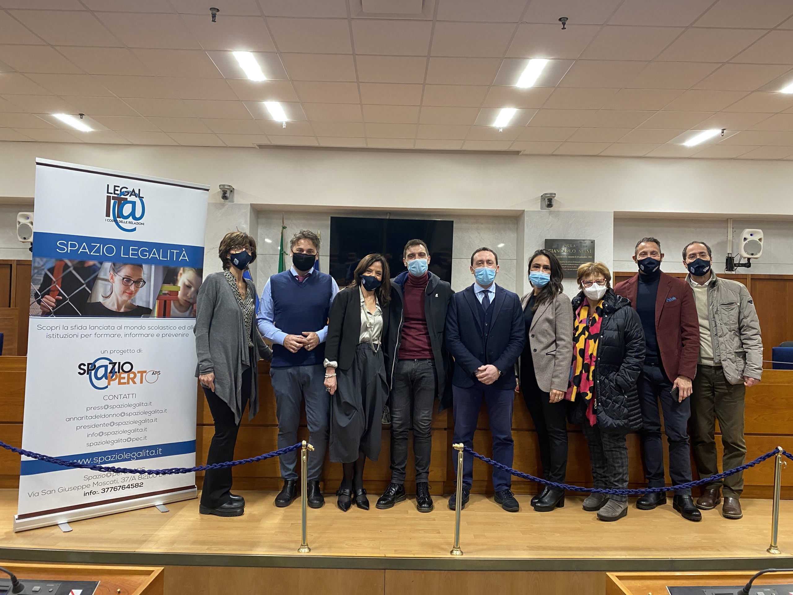 Alla Regione Campania presentato il portale ‘Legalit@-I Codici delle relazioni’