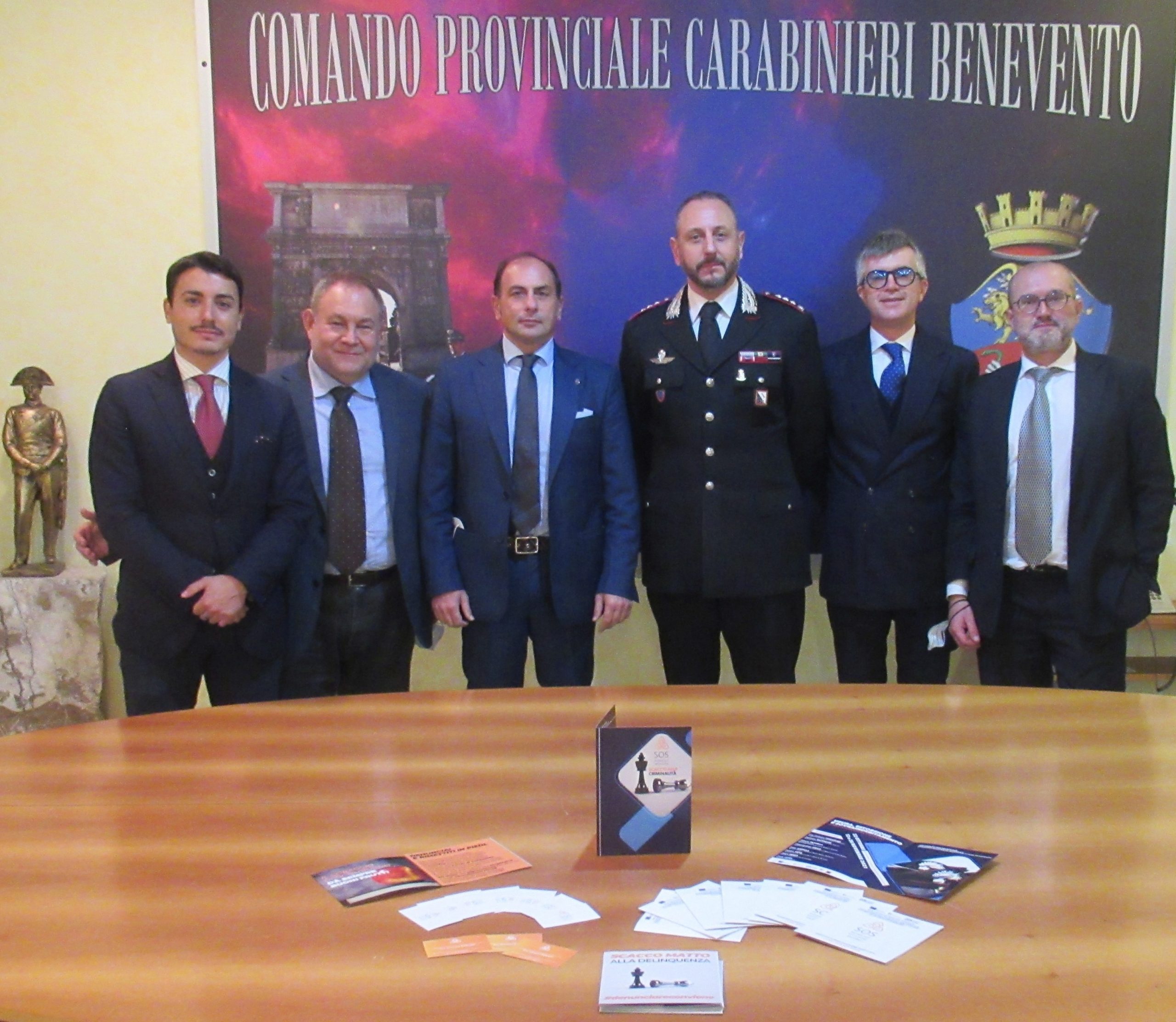 Benevento|Sos Antiracket e Antiusura Aps, tre giornate di seminari e confronti con l’Arma dei Carabinieri