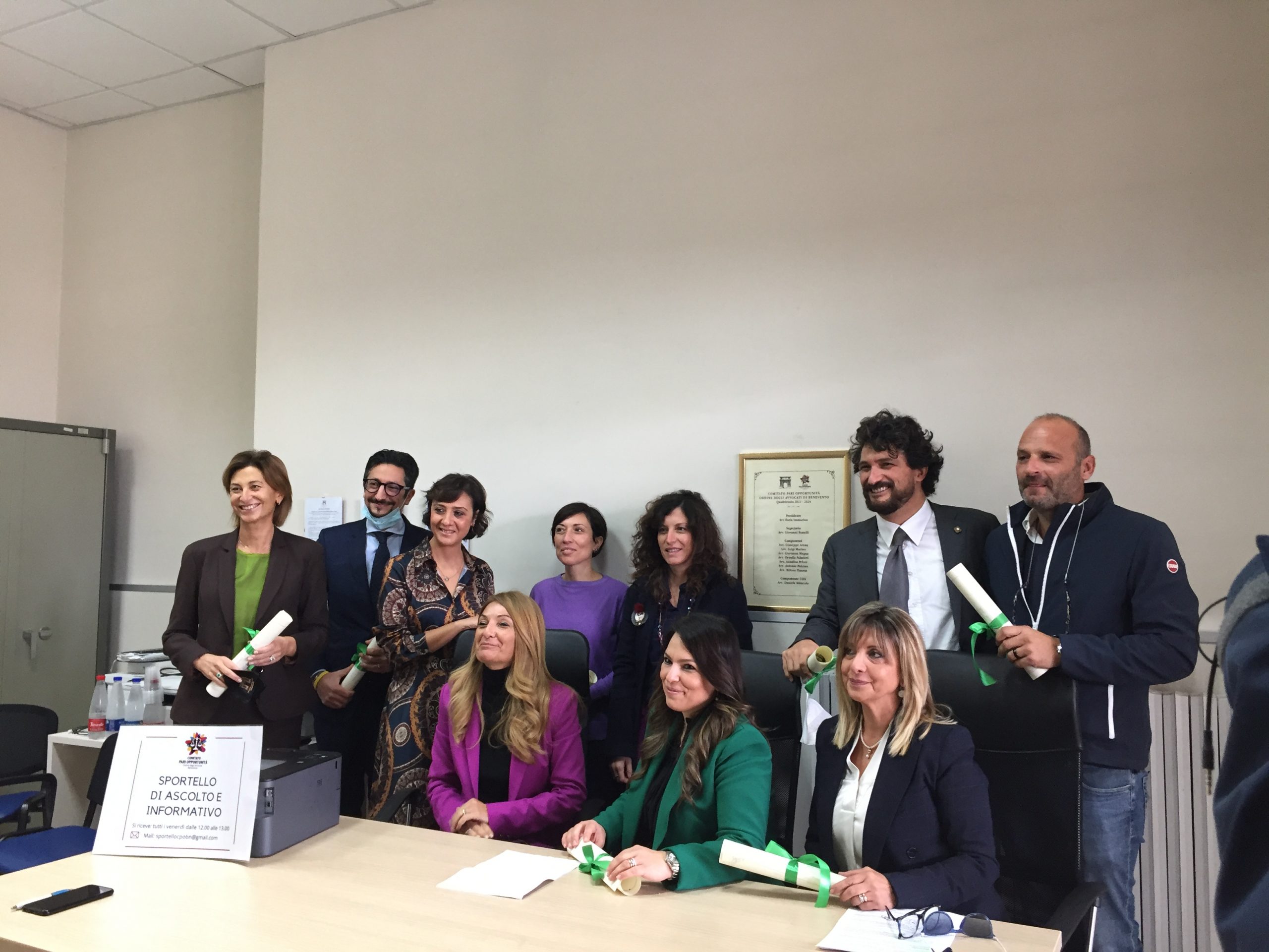 Tribunale di Benevento, presentato lo sportello per le pari opportunità dell’Ordine degli avvocati