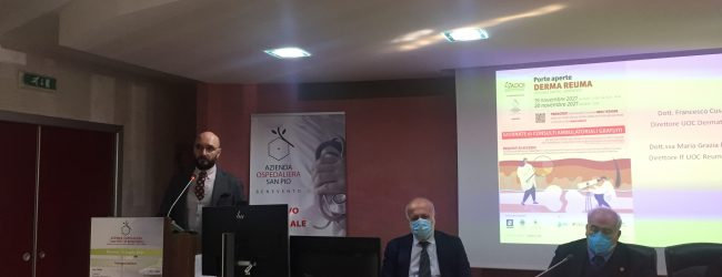 Malattie reumatiche croniche, l’importanza dello screening con”Porte aperte DERMA REUMA” al San Pio/