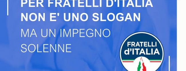 “La salute è sempre un diritto”: al via la campagna di FdI nel Sannio