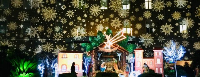 Benevento|Accensione albero della Carita’ ed inaugurazione del presepe storico all’Ospedale Sacro Cuore di Gesù