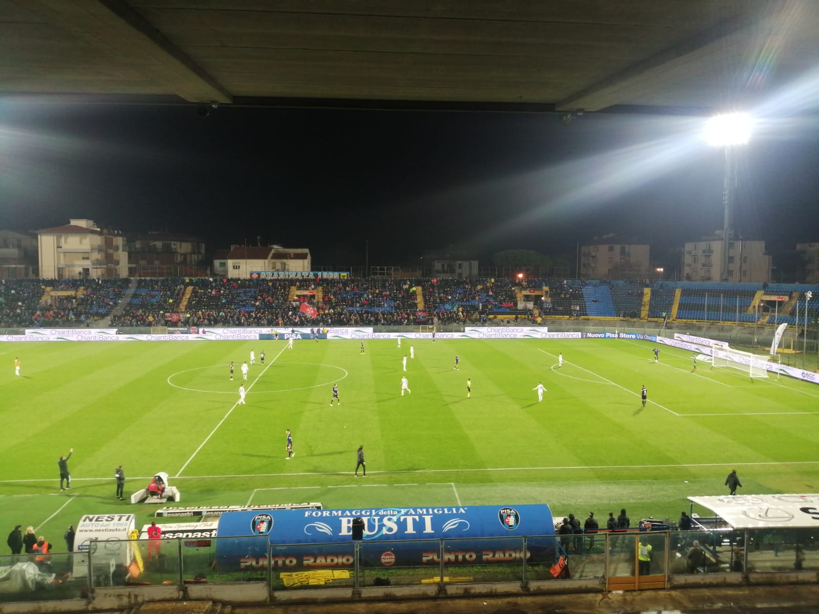 La reazione non arriva: il Benevento cade anche a Pisa. Terzo KO di fila per i giallorossi