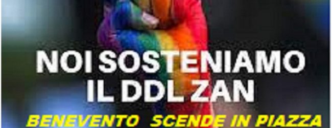 DDL Zan: Benevento scende in piazza