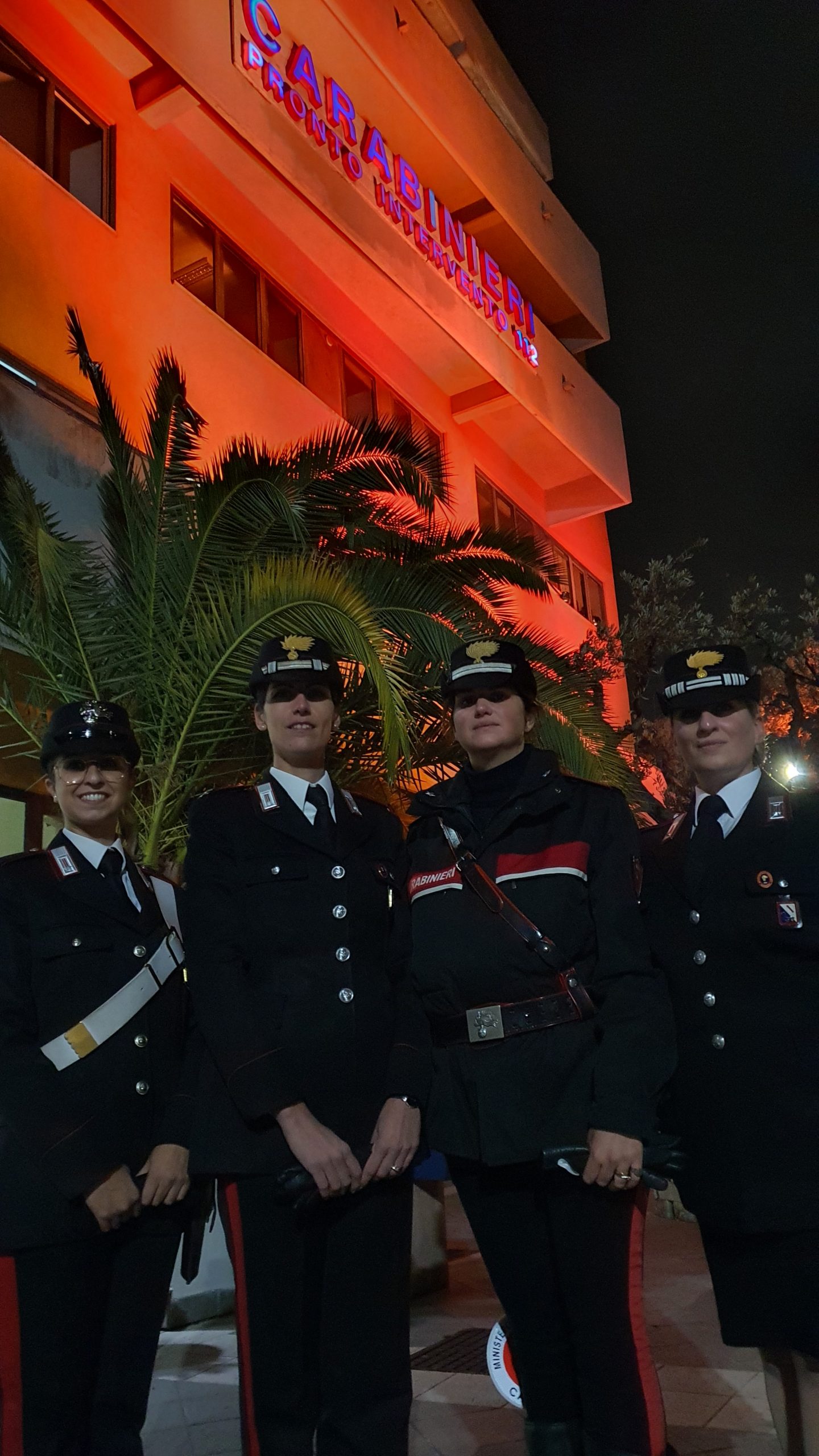 comando carabinieri avellino in rosa