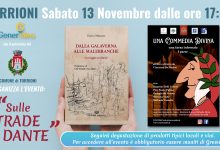 Sabato 13 novembre a Torrioni “Sulle Strade di Dante” con la presentazione del libro di Enrico Mazzone