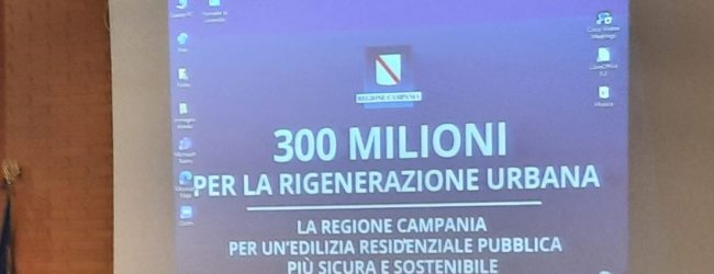 Riqualificazione dell’edilizia residenziale pubblica in Campania , presentato il bando Pnrr