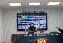 Benevento, Caserta: “Lapadula vuole andar via. Nessun alibi, voglio una grande gara col Monza”