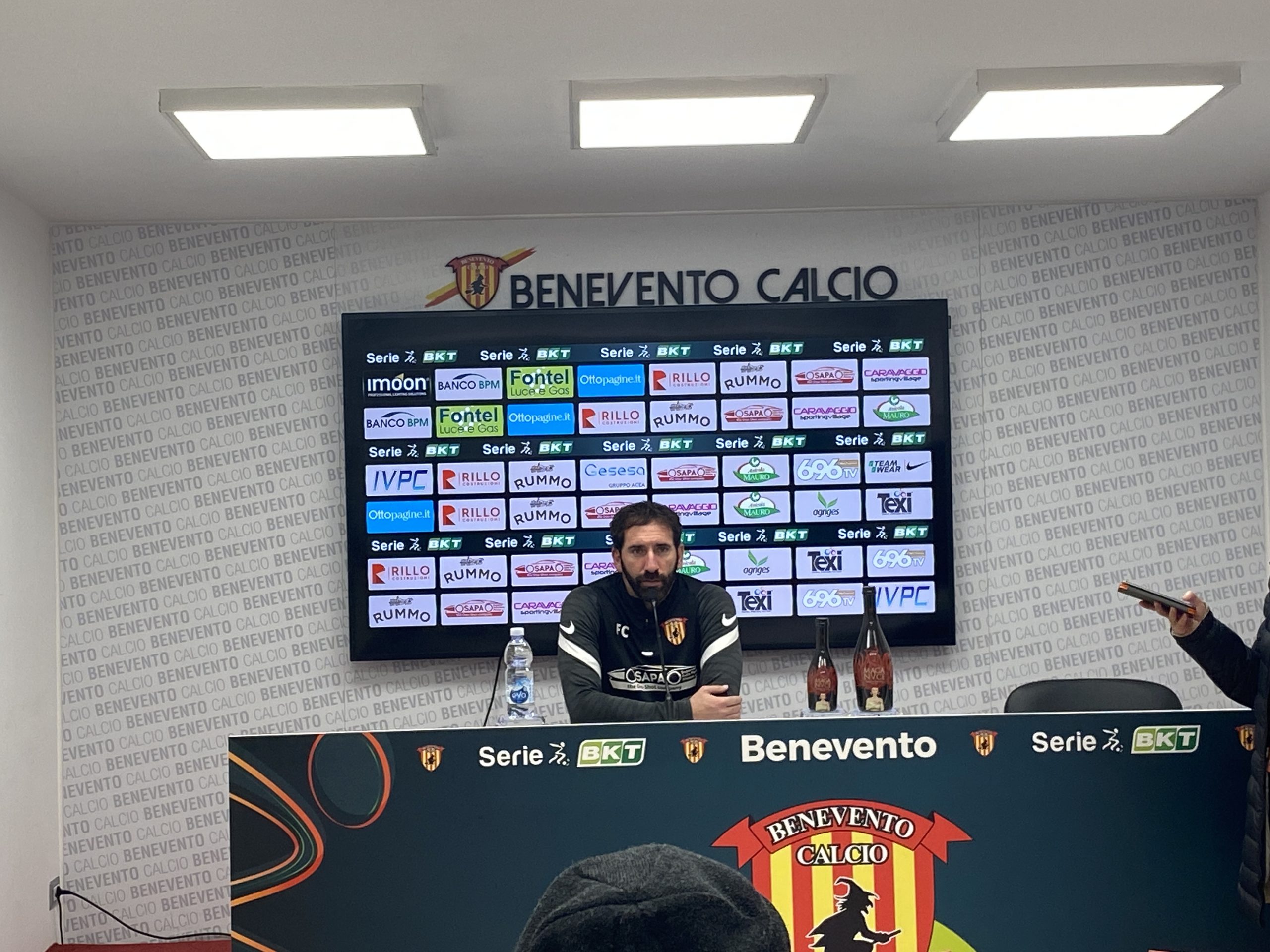 Benevento, Caserta: “Ternana insidiosa. Voglio una squadra che approcci sempre bene”