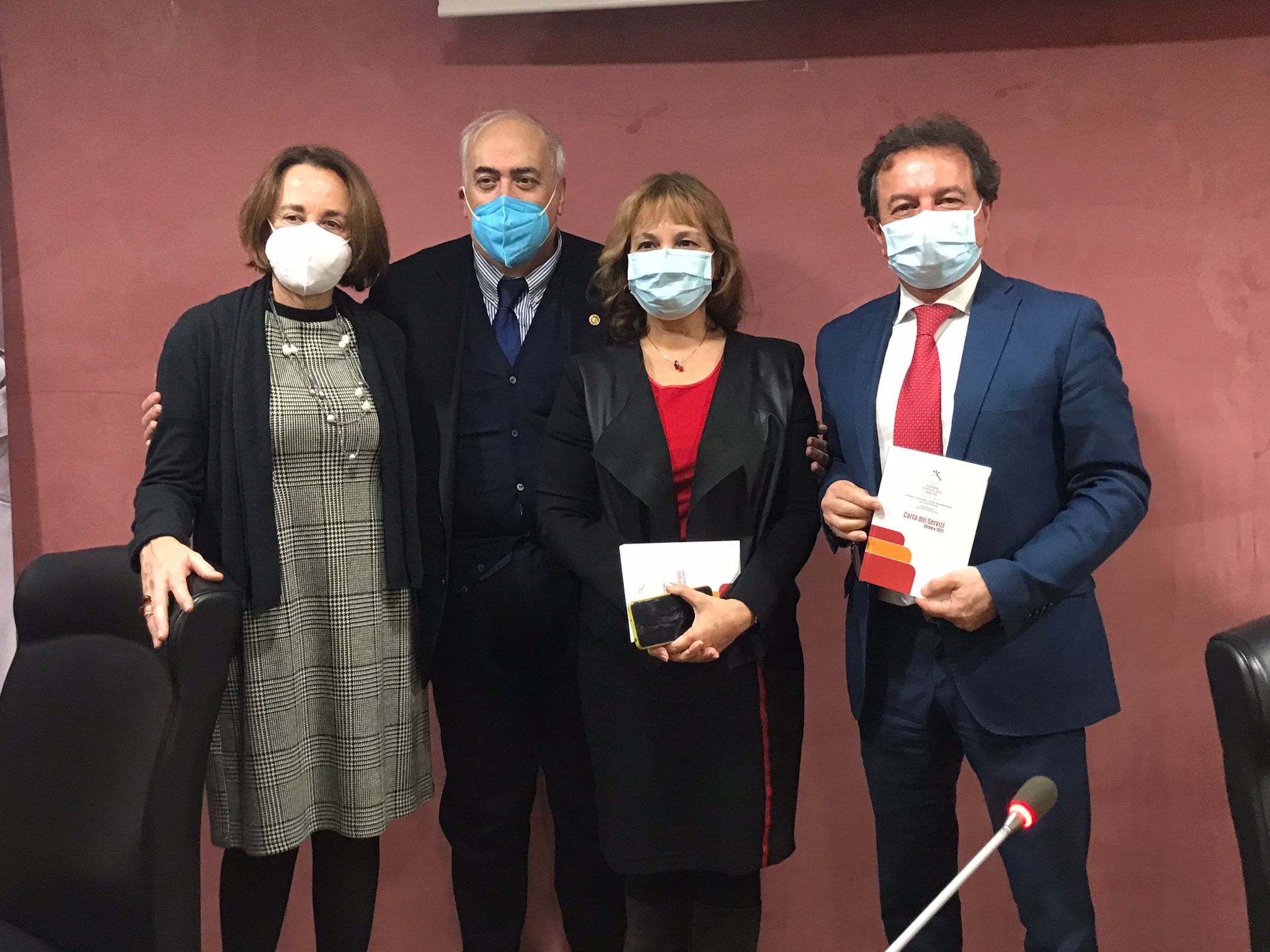 Il San Pio presenta la nuova carta dei servizi. Il dg Ferrante fa il punto sul Sant’Alfonso Maria de’ Liguori