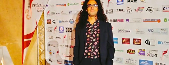 L’artista Enrico Mazzone premiato al Festival Internazionale del Cinema di Salerno