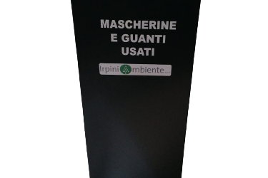 Avellino| Arrivano 15 raccoglitori per mascherine e guanti nei pressi delle scuole in città