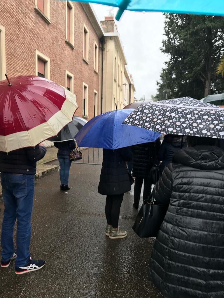 Vaccinazioni, file all’ex Caserma Pepicelli: oggi 1405 somministrazioni