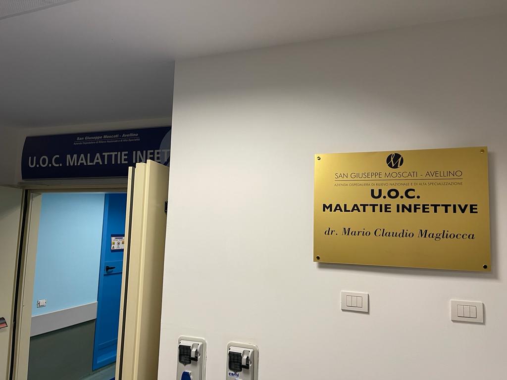 Avellino| Moscati, l’Unità di Malattie Infettive intitolata al dottore Magliocca