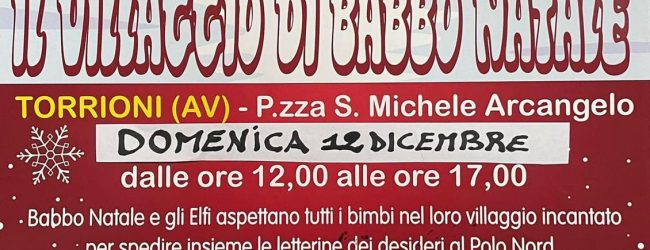 A Torrioni il ‘Villaggio di Babbo Natale’