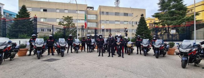 Corso per motociclisti alla Caserma Carabinieri di Benevento