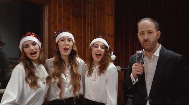 White Christmas, la cover pop del tenore Angelo Goffredi e Le Dolce Vita