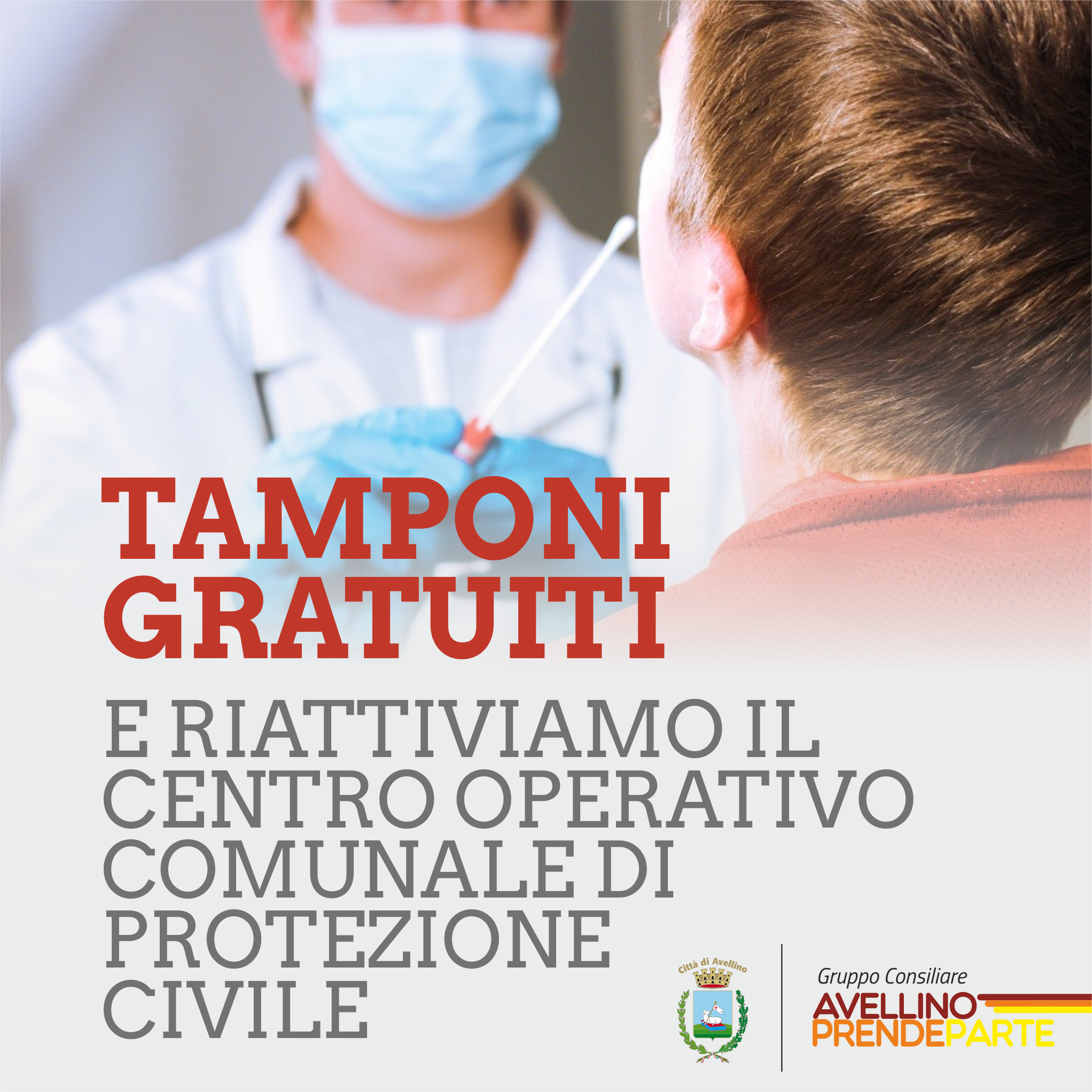 Avellino| Impennata dei contagi, Iandolo (App): si riattivi il Coc per i tamponi gratuiti ai cittadini