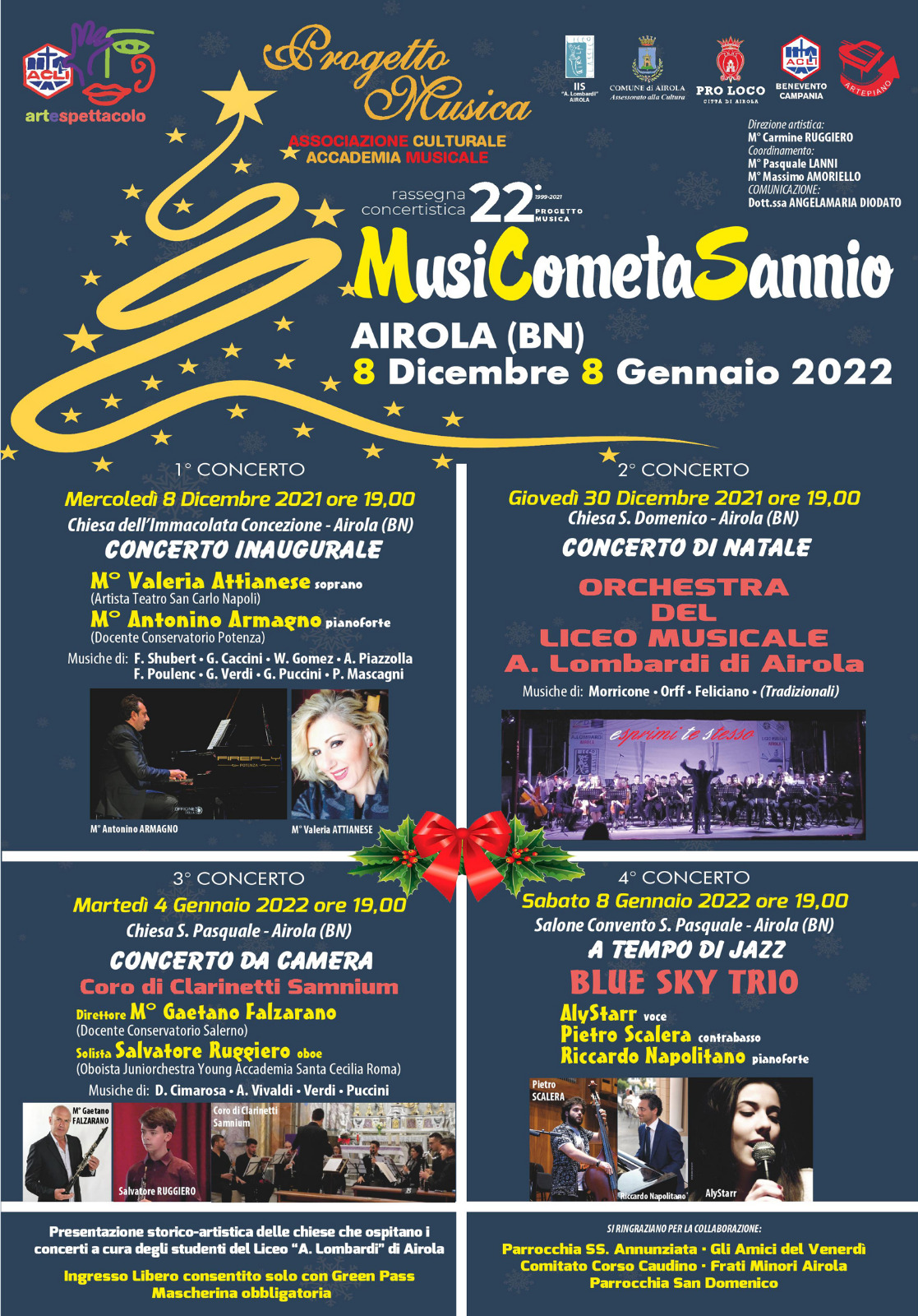 Airola|Progetto Musica: MusiCometa Sannio riparte a suon di classica, jazz e arte