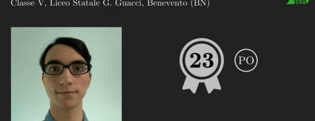 Benevento, studente del Liceo Guacci alle Olimpiadi Internazionali di Informatica
