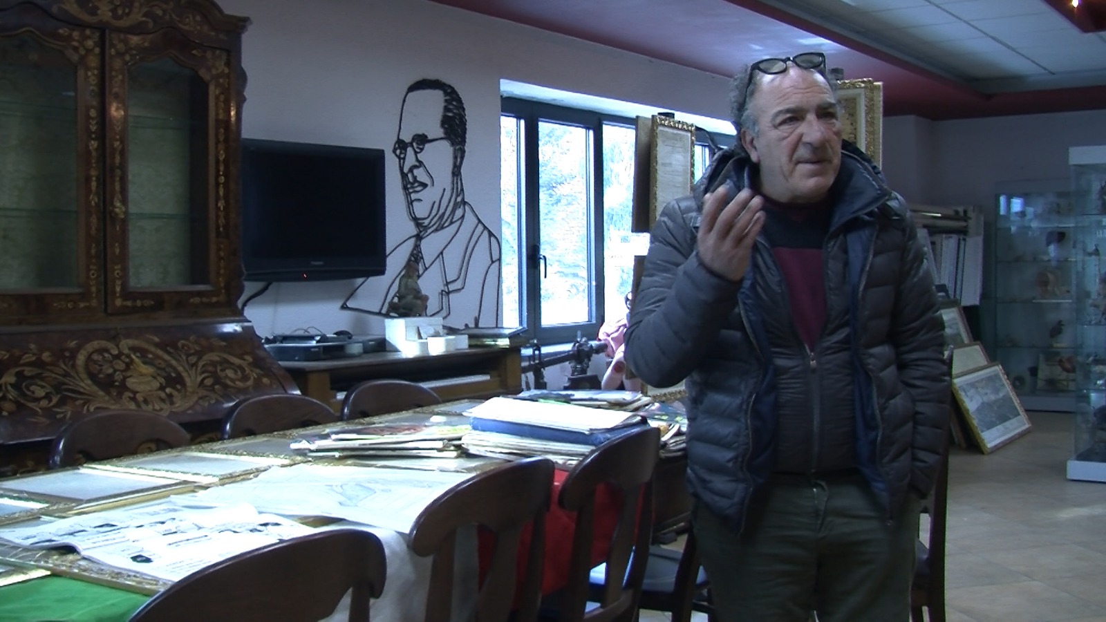 Il “cartunaro” imprenditore porta la prima guerra mondiale in mostra a Pietrastornina